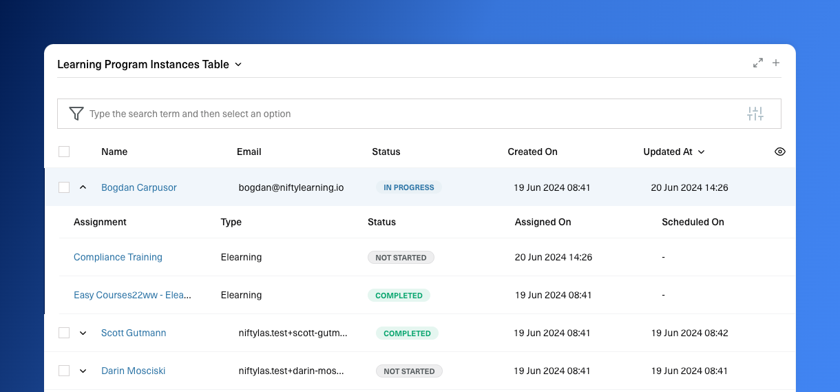 Learning Program Monitoring
